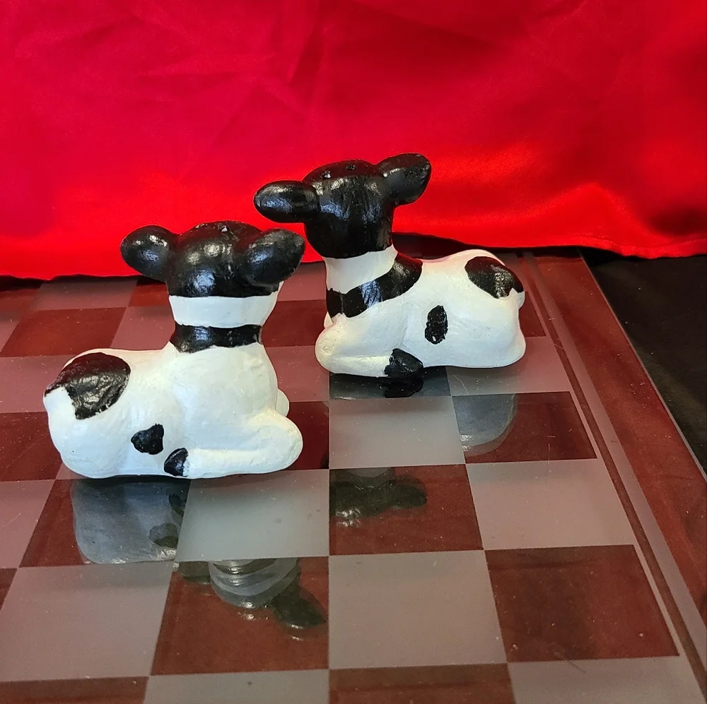 Cow Salt & Pepper Shakers for sale